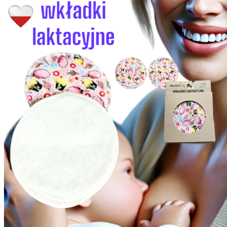 WKŁADKI LAKTACYJNE PUL bambus - CANDY BOX