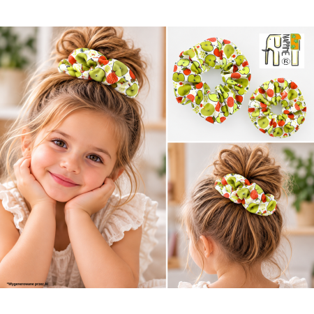 Gumka do włosów PUL Mini – Jablka | NappiMe®