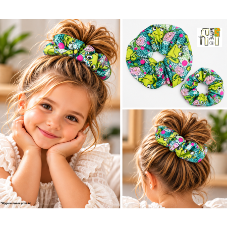 Gumka do włosów PUL Maxi – Żaby | NappiMe®