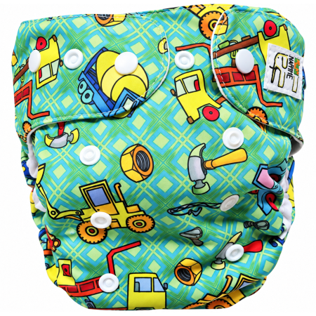 Pieluszka wielorazowa Kieszonka Bambus OS 6–15 kg – Budowa | NappiMe®
