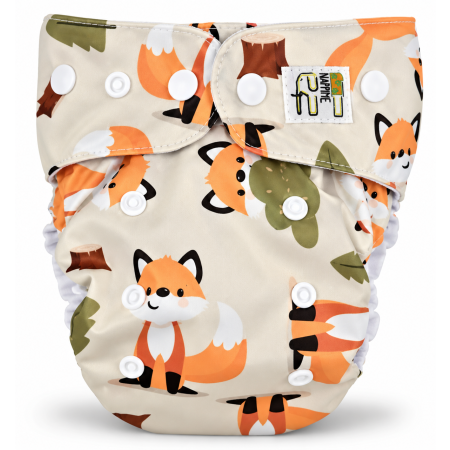 Pieluszka wielorazowa Kieszonka Coolmax OS 6–15 kg – Liski | NappiMe®