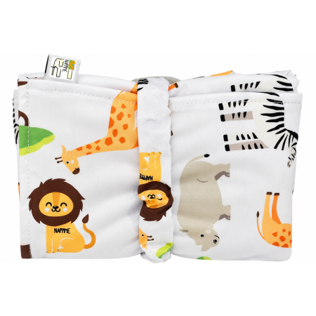 Mata do przewijania niemowląt PUL – Safari | NappiMe®
