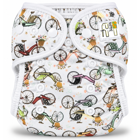 Pieluszka wielorazowa otulacz PUL OS 6–15 kg – Rowery | NappiMe®