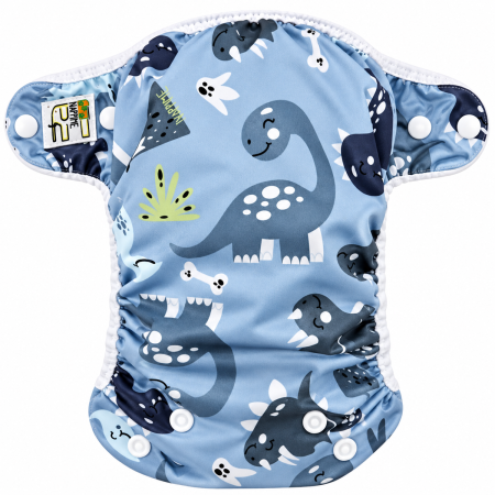 Pieluszka wielorazowa otulacz PUL OS 6–15 kg – Dino | NappiMe®
