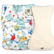 Pieluszka Wielorazowa AIO Kieszonka coolmax z wkładem klepsydrowym OS 6–15 kg - Nappimiś | NappiMe®