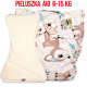 Pieluszka Wielorazowa AIO Kieszonka coolmax z wkładem klepsydrowym OS 6–15 kg - Sarenki | NappiMe®