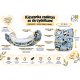 Pieluszka wielorazowa Kieszonka Coolmax ze skrzydełkami OS 6–15 kg – Dino | NappiMe®
