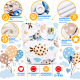 Pieluszka wielorazowa Kieszonka Bambus NB 1,5-8 kg – Balony Miętowe | NappiMe®