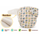 Pieluszka wielorazowa Kieszonka Bambus OS 6–15 kg – Laskółka | NappiMe®