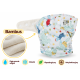 Pieluszka wielorazowa Kieszonka Bambus OS 6–15 kg – Nappimiś | NappiMe®