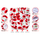 Pieluszka wielorazowa Kieszonka Coolmax OS 6–15 kg – Maki | NappiMe®