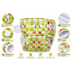 Pieluszka wielorazowa Kieszonka Coolmax OS 6–15 kg – Jabłka | NappiMe®