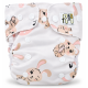 Pieluszka wielorazowa Kieszonka Mikropolar NB 1,5-8 kg – Króliczki | NappiMe®