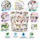 Pieluszka wielorazowa Kieszonka Mikropolar OS 6–15 kg – Rowery | NappiMe®