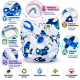 Pieluszka wielorazowa Kieszonka Mikropolar OS 6–15 kg – Samoloty | NappiMe®