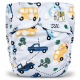 Pieluszka wielorazowa Kieszonka Mikropolar OS 6–15 kg – Samochody | NappiMe®