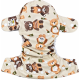 Pieluszka wielorazowa Kieszonka Mikropolar OS 6–15 kg – Misie Zielone | NappiMe®