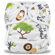 Pieluszka wielorazowa otulacz PUL OS 6–15 kg – Safari | NappiMe®