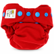 Pieluszka wielorazowa Otulacz Wełniany NB 1,5-8 kg – Biedronka, niebieskie napy | NappiMe®