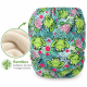 Pieluszka wielorazowa Kieszonka Bambus OS 6–15 kg – Żaby | NappiMe®