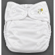 Pieluszka wielorazowa Kieszonka Coolmax OS 6–15 kg – Biała | NappiMe®