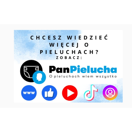 Pieluszka Wielorazowa AIO Kieszonka Mikropolar LASKÓŁKA NappiMe