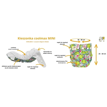 MINI KIESZONKA COOLMAX - PIESKI NIEBIESKIE
