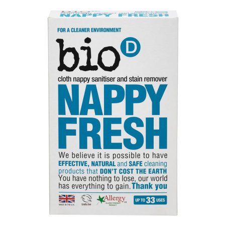 NAPPY FRESH - dodatek do prania pieluch, 500g, Bio-D