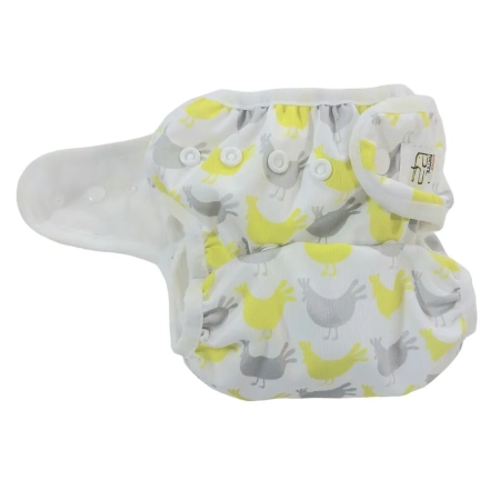 Pieluszka wielorazowa otulacz PUL OS 6–15 kg – Kurki | NappiMe®