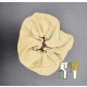 Gumka do włosów Muślinowa Maxi – Camel | NappiMe®