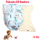 Pieluszka Wielorazowa AIO Newborn Kieszonka Bambus JEDNOROŻCE MIĘTOWE NappiMe
