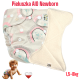 Pieluszka Wielorazowa AIO Newborn Kieszonka Bambus- TĘCZA NappiMe
